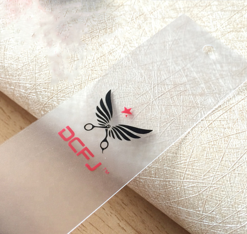 Specialty paper hang tag