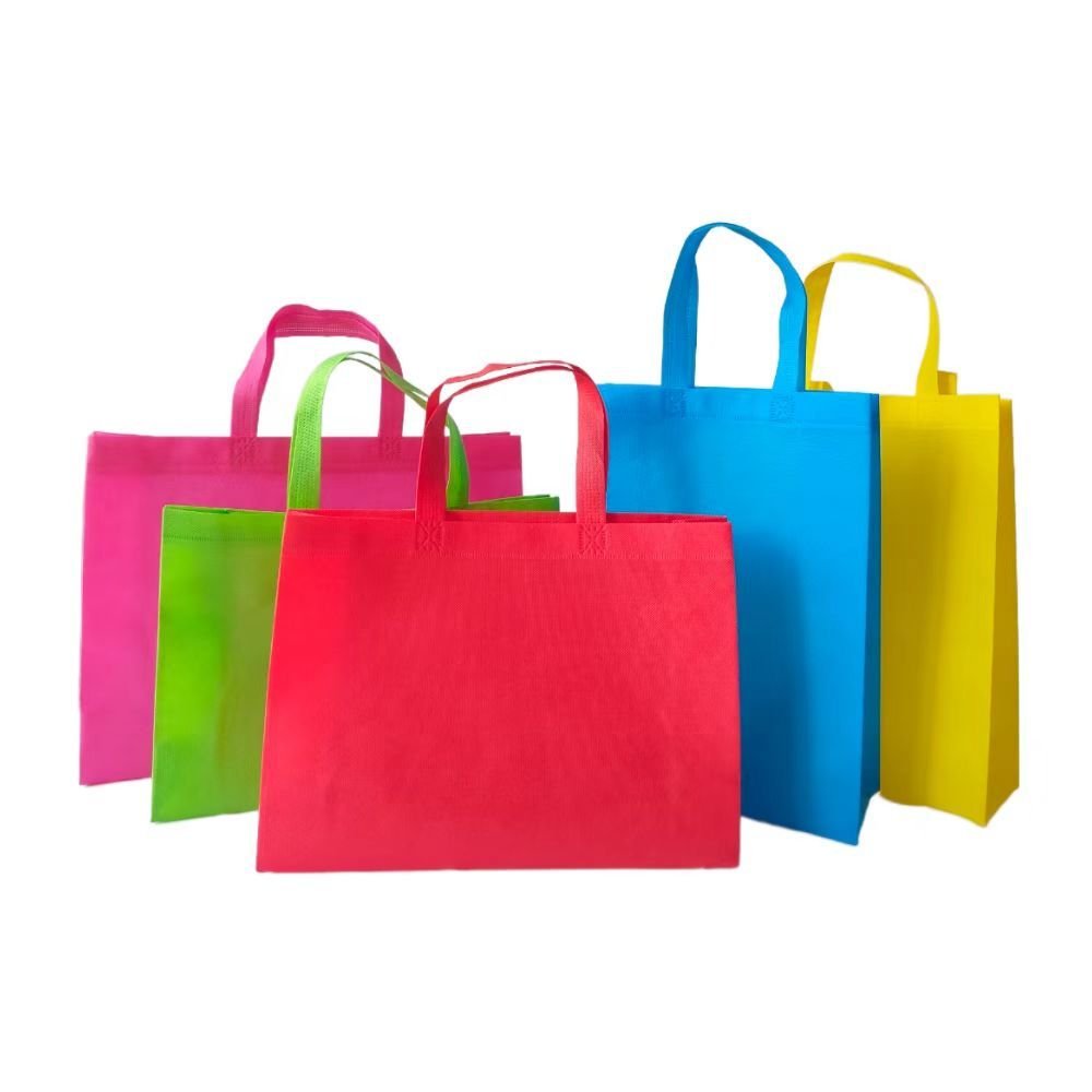 Reusable Foldable Non Woven Cheap Nonwoven Storage Shopping Bag Woven Bags