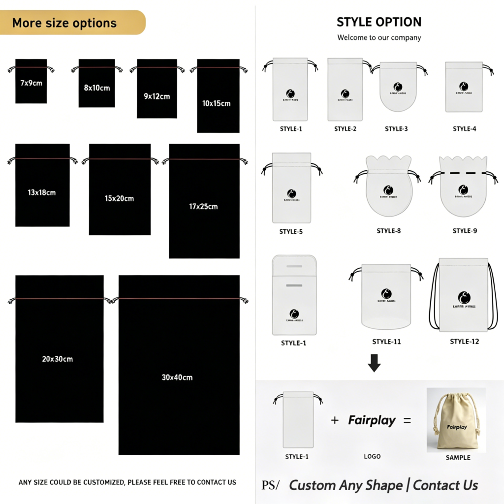 Custom Logo Satin Dustproof Bag, Satin Drawstring Storage Bag, Personalized Dust Pouch for Jewelry Wigs Shoes Cosmetics