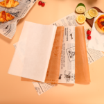 20*20 cm Silicone Paper Baking Sheets Greaseproof Cooking Silicone Wrapping Parchment Paper for Bakery 200pcs
