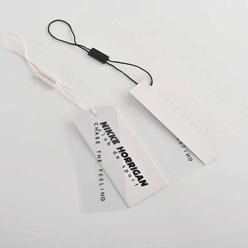 Plastic Hang Tag