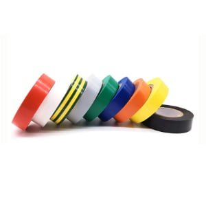 High Voltage Vinyl Black Color PVC Electrical Insulation Fire Retardant CE RoHS Wire Insulating Manufacturer FR Adhesive Tape