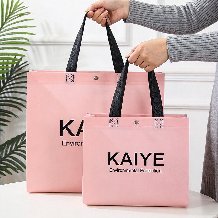 Recycle Non Woven Fabric Bag for Shopping,Custom Eco Friendly Reusable Shopping Bag,Custom Printed Grocery Tote Bags With Logo
