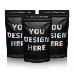 Customized 5000pcs Low MOQ Moisture Proof Gravure Printing Zipper Lock Food Packaging Stand up Pouch Bag