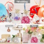 Small Drawstring Pouch for Organza Hemp for Candy Toys Holiday Party Decor Sewing Organza Storage Promotional Plastic Bag